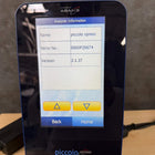 ABAXIS piccolo xpress analyzer with display showing information