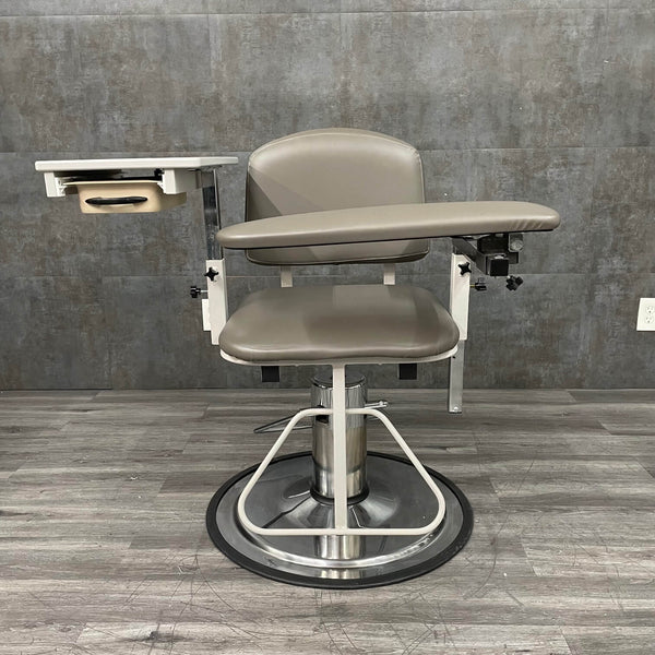Clinton H Series Padded Blood Drawing Chair