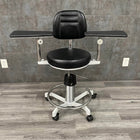 Buy medical stool with spider base foot ring and locking casters