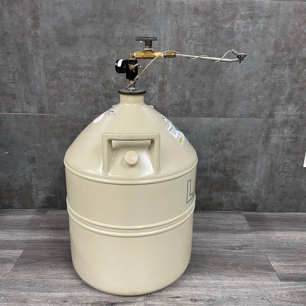 Lab 30 Liquid Nitrogen Storage w Manual Discharge Device