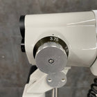 Control panel and light adjustment settings on PSS869 colposcope