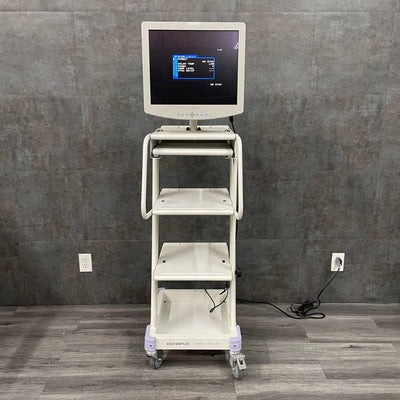 Olympus Compact Trolley with Sony Monitor Olympus Compact Trolley with Sony Monitor - Angelus Medical 
