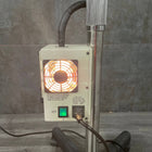 LED light source on Wallach colposcope for clear visualization