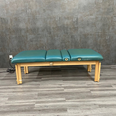 4 Section Adjustable Treatment Table (Used) - Golden Ratio Woodwork -Angelus Medical