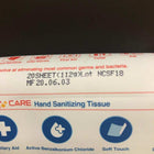 Hand Sanitizer Wipes Pack of 10 (New) - NMD