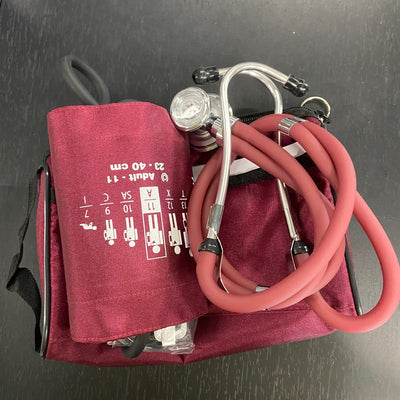 ADC Pro'S Combo Blood Pressure Aneroid Kit with Stethoscope (New) - ADC -Angelus Medical