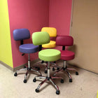 Angelus Physician Stool Hydraulic With Back - Angelus Medical and Optical -Angelus Medical