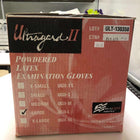 Assorted Box of 100 Powdered Vinyl (Latex Free) Gloves (New) - NMD -Angelus Medical