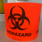 Bio Hazard Decal - Pack of 10 (New) - NMD -Angelus Medical