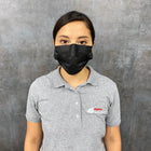 Black 3 Ply Surgical Mask Pack of 50 (New) - NMD -Angelus Medical