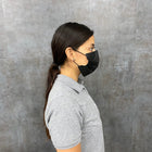 Black 3 Ply Surgical Mask Pack of 50 (New) - NMD -Angelus Medical