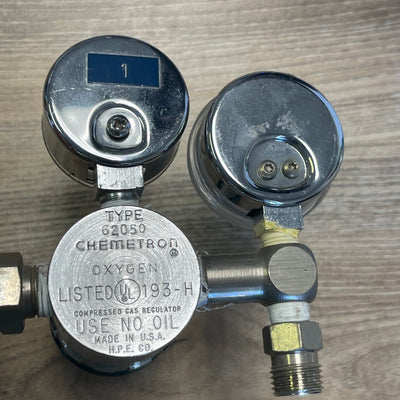 Chemetron oxygen Regulator (Used) Chemetron oxygen Regulator (Used) - Chemetron -Angelus Medical