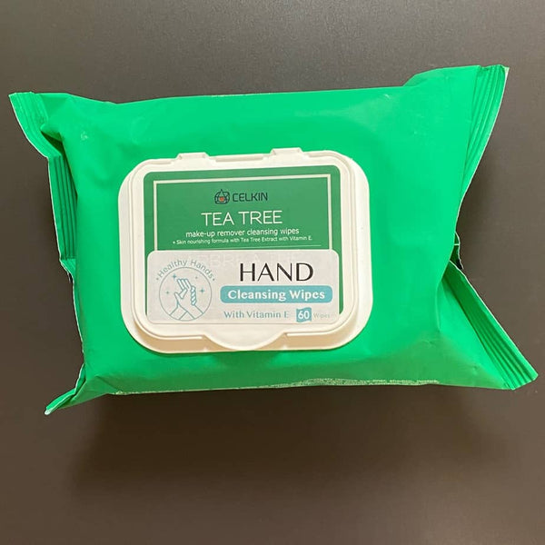 Cleansing Wipes with Tea Tree Oil Pack of 60