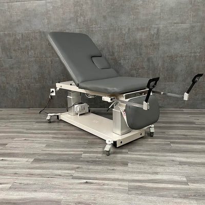 Clinton Multi-Use Mobile Ultrasound Power Table with Stirrups - Clinton -Angelus Medical