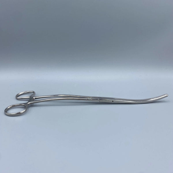 Crown Bozeman Uterine Dressing Forceps Curved