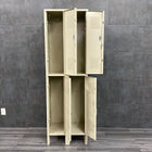 Double Tier Metal Storage Locker Cabinet - NMD -Angelus Medical