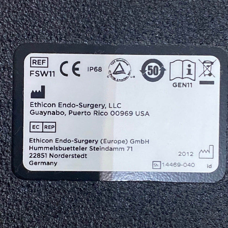 Ethicon FSW11 foot Switch - Ethicon -Angelus Medical