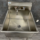 GSW Stainless steel single basin utility Sink (Used) - GSW -Angelus Medical