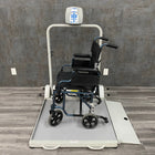 Wheelchair Scale shown with wheelchair for sale near me