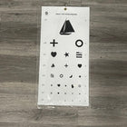 Kindergarten Eye Test Chart (New) - Angelus Medical and Optical -Angelus Medical