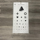 Kindergarten Eye Test Chart (New) - Angelus Medical and Optical -Angelus Medical
