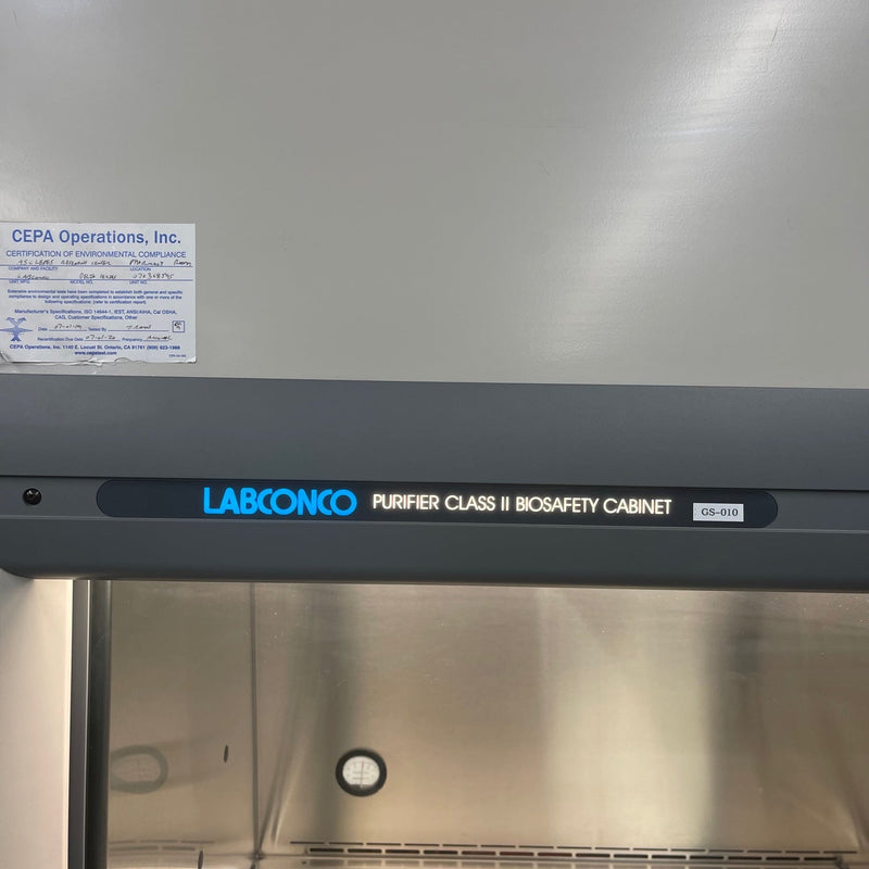 Labconco purifier Biosafety Cabinet (Used) - Lobconco -Angelus Medical