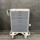 Medical Cart with 6 Drawers and Lock and Key (Refurbished) - Armstrong Medical -Angelus Medical
