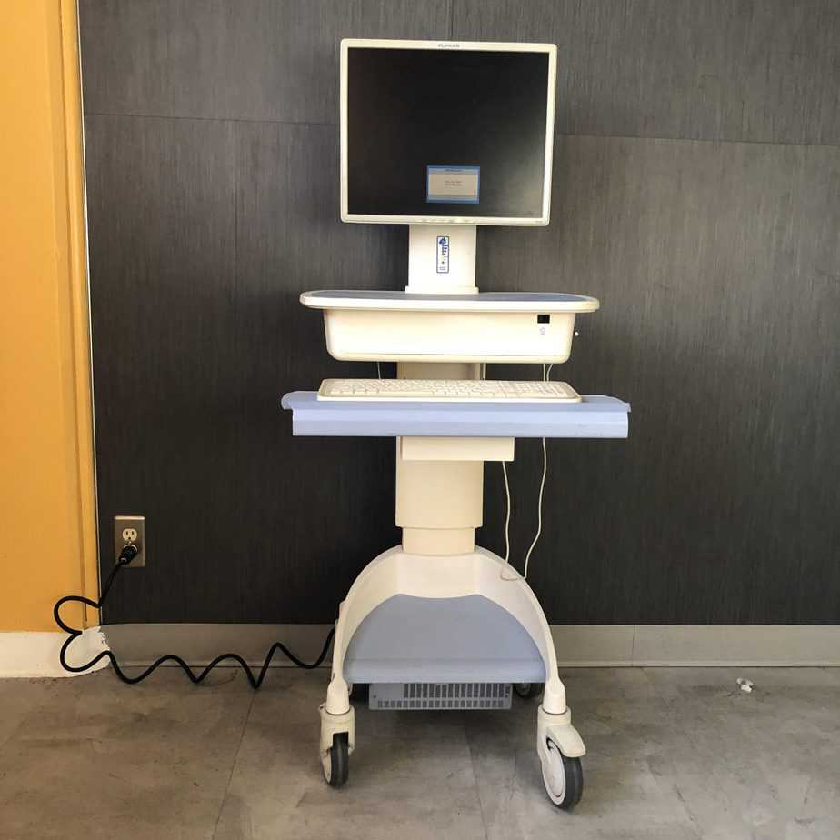 Metro Flo Mobile on wheels cow Angelus Medical