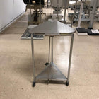 Pedigo Stainless Steel Triangular Linen Hamper With Lid (New) - Pedigo -Angelus Medical