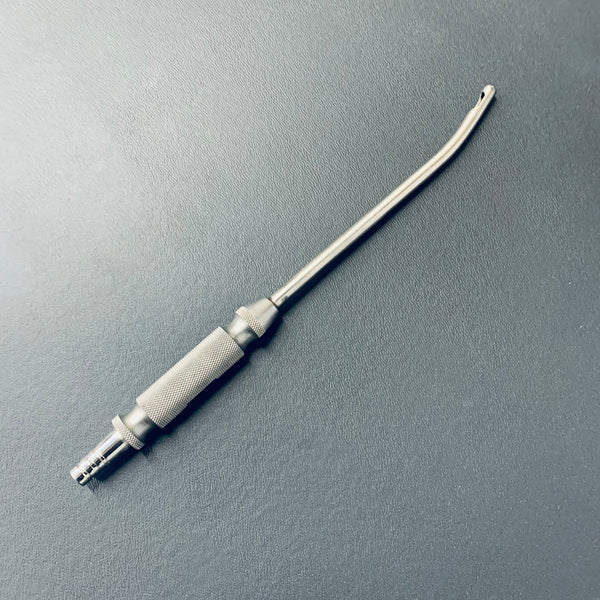 Robbins Liposuction Cannula 18 x 8 Bent One Hole Tip