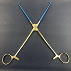 schroeder uterine tenaculum Forceps 10” straight - Insulated - schroeder -Angelus Medical