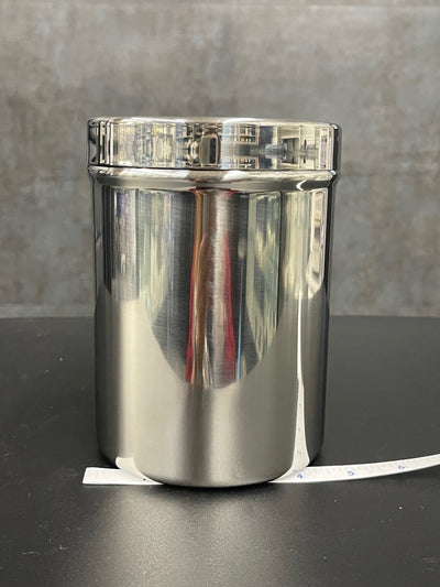 Stainless steel dressing jar 2 (New) - NMD -Angelus Medical