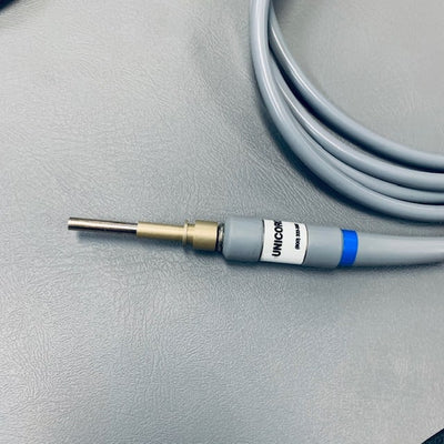 Unicord Fiber Optic Light Source Cable Double Connector (Used) - Unicord -Angelus Medical