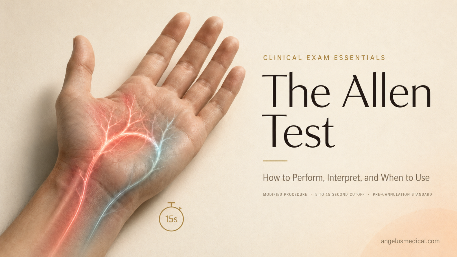 What Is the Allen Test? A Step-by-Step Clinical Guide