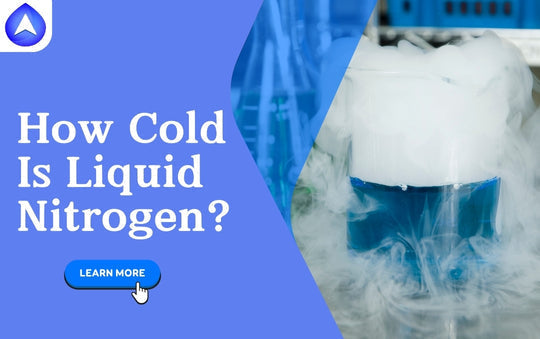 How Cold Is Liquid Nitrogen? Explore the extreme temperature of liquid nitrogen with visible vapor clouds, illustrating its scientific properties and applications.