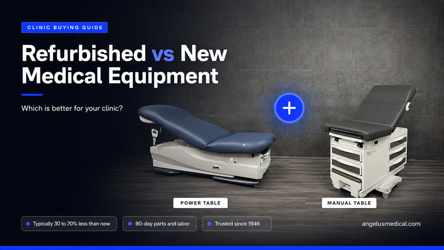 Refurbished vs New Medical Equipment: Which Is Better for Your Clinic?