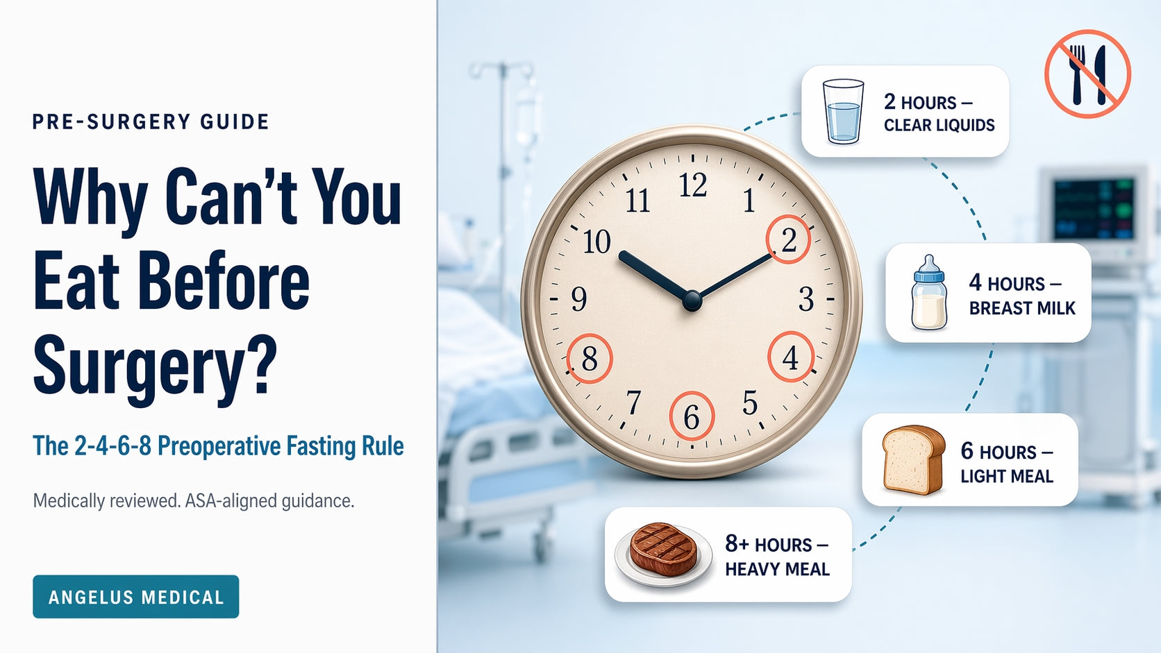 Why Can't You Eat Before Surgery? The Real Reason