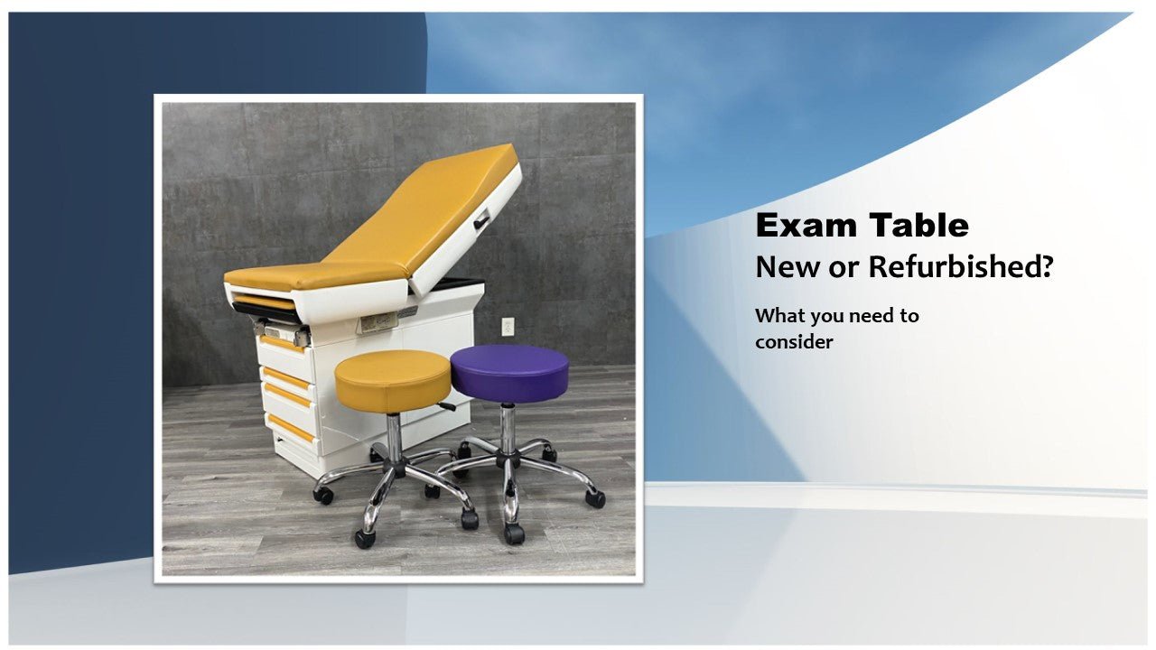 Exam Table, New or Refurbished? - Angelus Medical and Optical