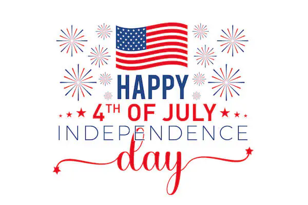 Independence day sale - July 4th