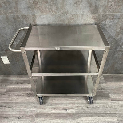 Stainless Steel Utility Cart with wheels