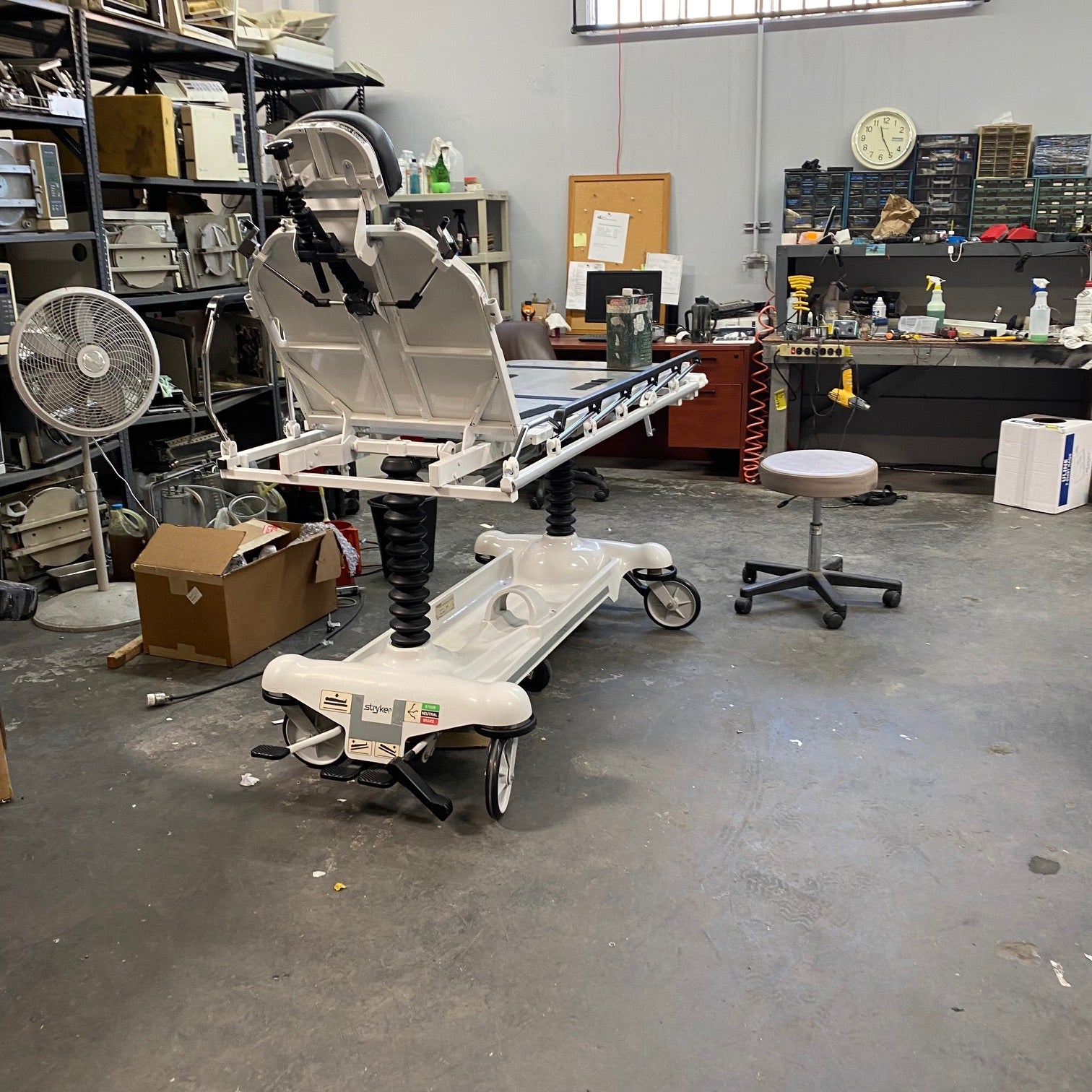 Hospital Gurney Repair, Hospital Stretcher Repair. Gurney Angelus