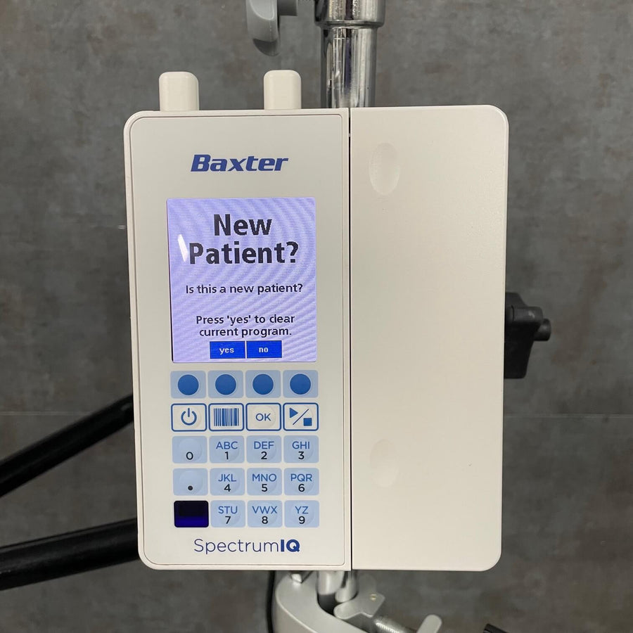 Baxter Spectrum IQ Infusion Pump Front View for sale near me 