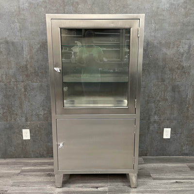 Stainless Steel Medical Supply Cabinet Blickman Kay Medical Cabinet #medicalcabinet