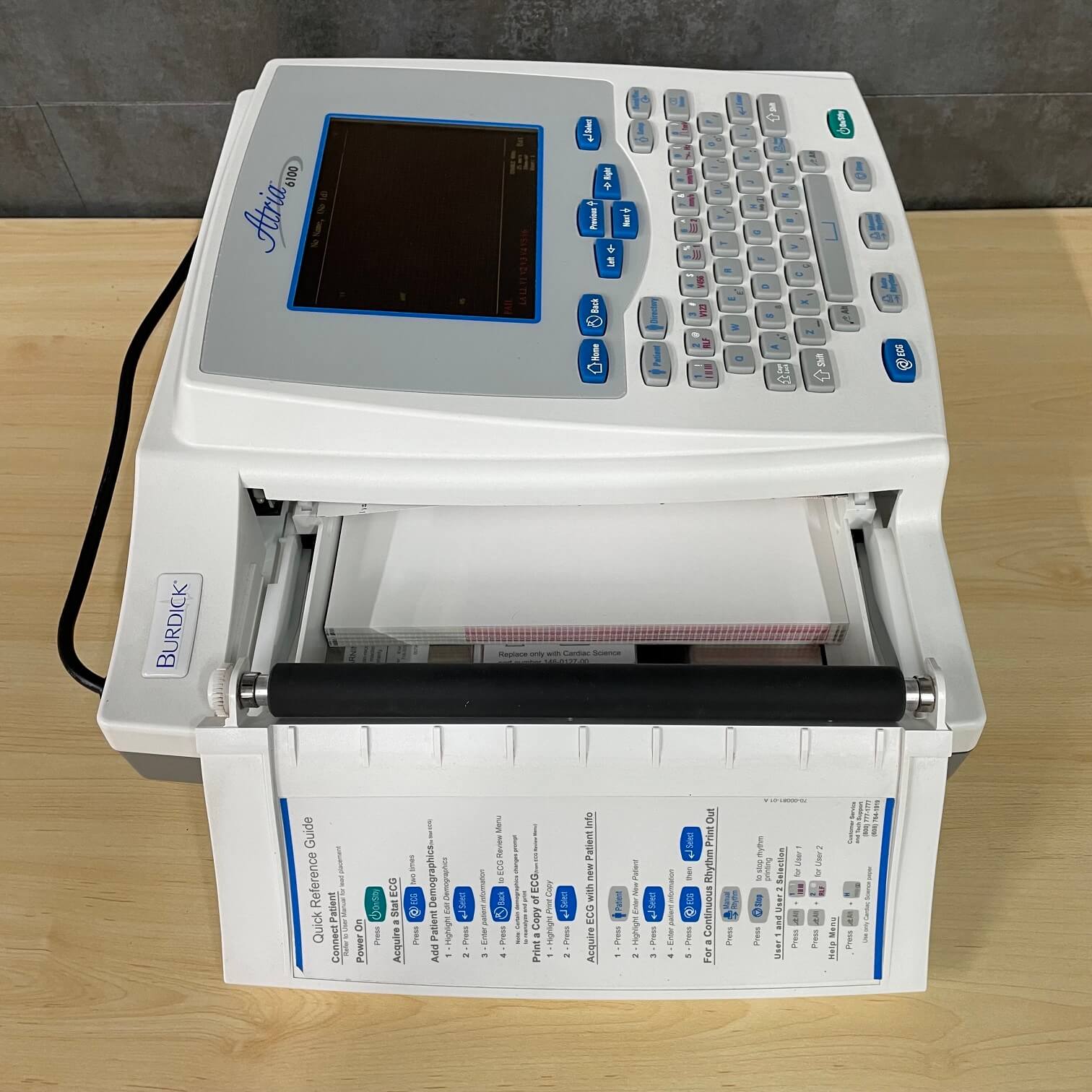 Buy Burdick Atria 6100 ECG machine with thermal printer near me