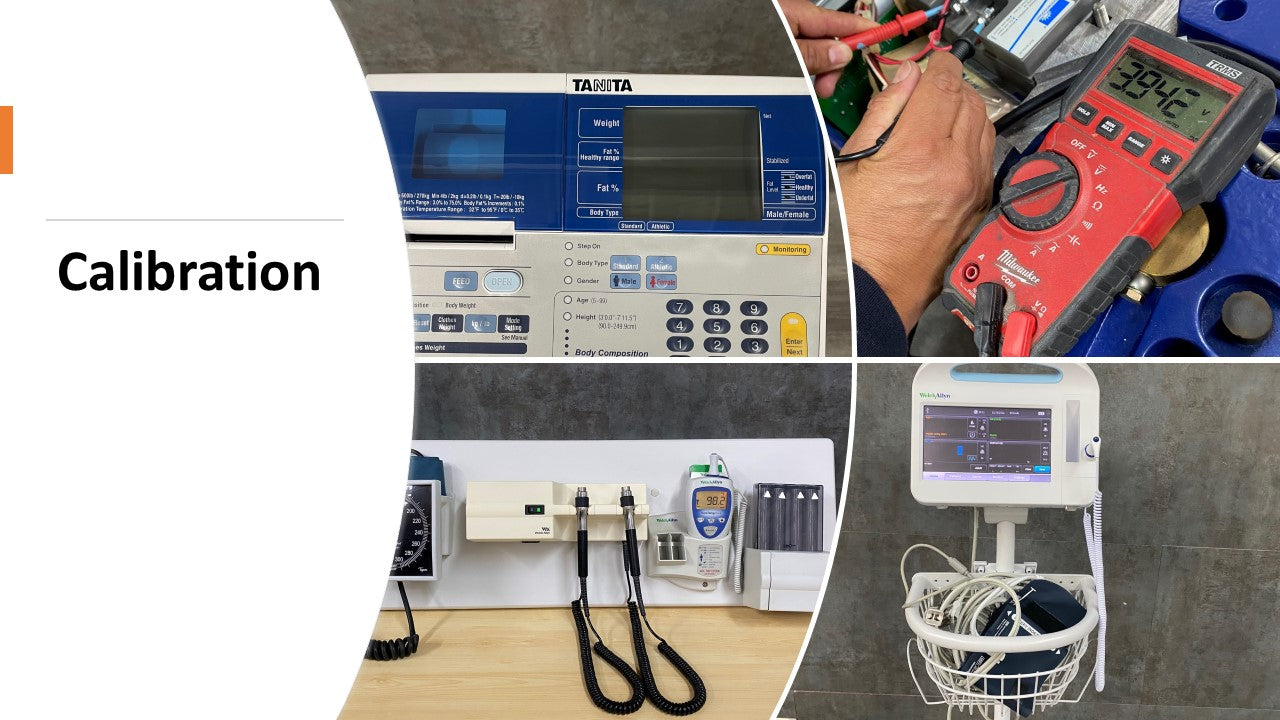 Medical Equipment Calibration at your facility CDPH Angelus Medical