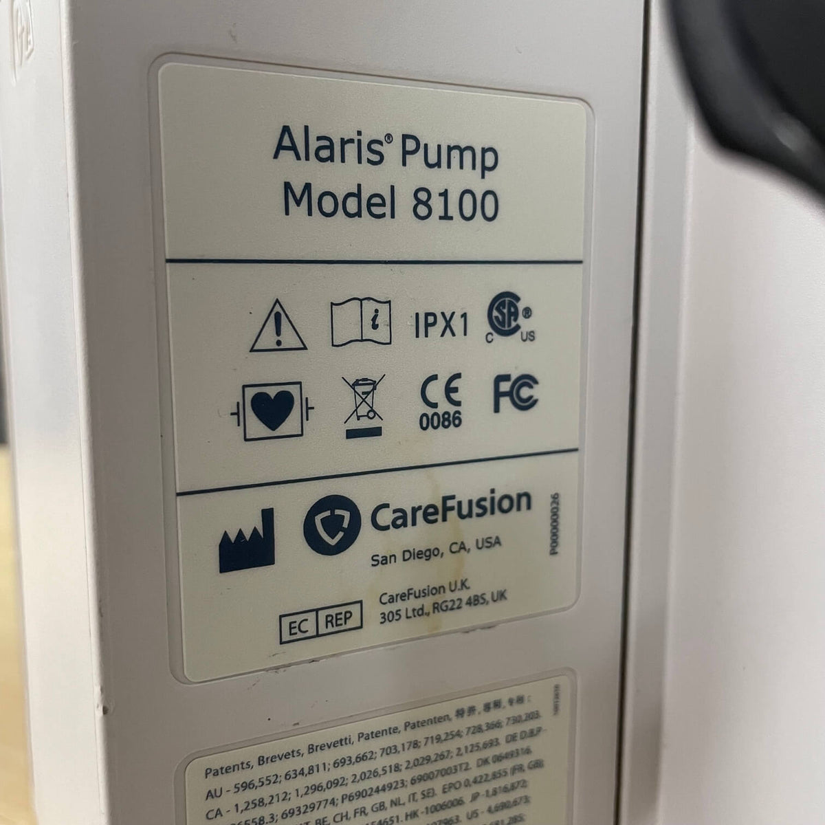 CareFusion Alaris PC Model 8100 for sale near me