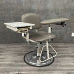Clinton Padded Hydraulic Blood Draw Chair 