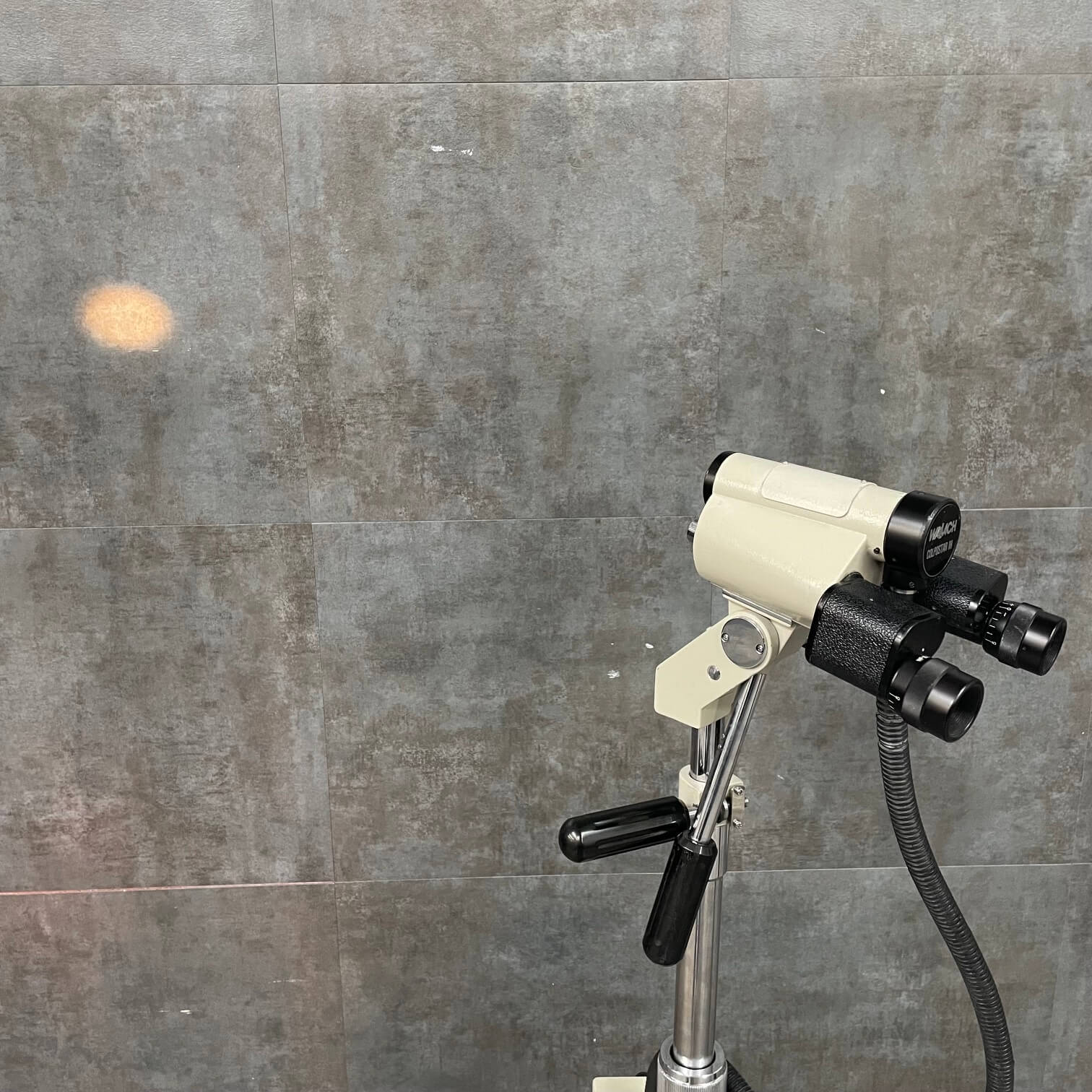 Wallach colposcope used in OB-GYN clinical procedure