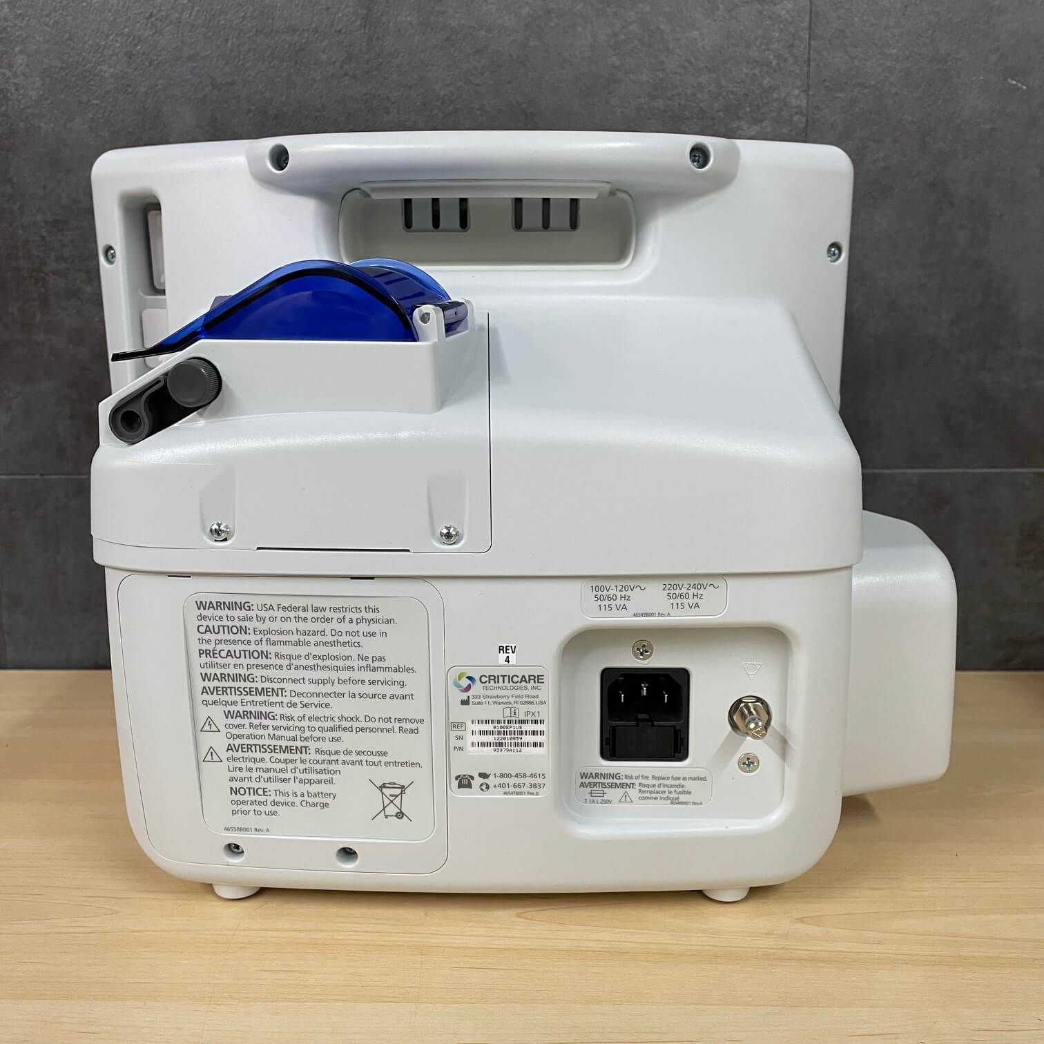 Criticare Technologies nGenuity Patient Monitor with CO2