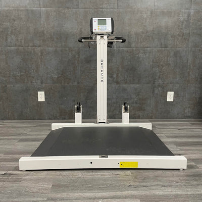 Detecto 6550 Portable Wheelchair Scale Detecto Medvue 6550 Portable Fold Up Wheelchair Scale